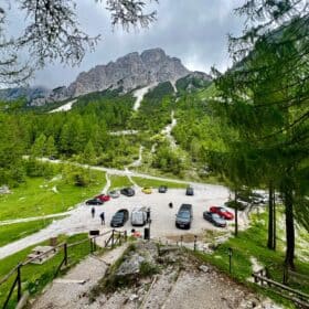 Managed Parking at Vršič Pass