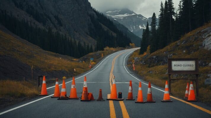 The Vršič Pass Road will be occasionally completely closed in the first half of October