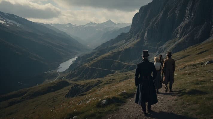 We are not alone in the mountains, we are just guests
