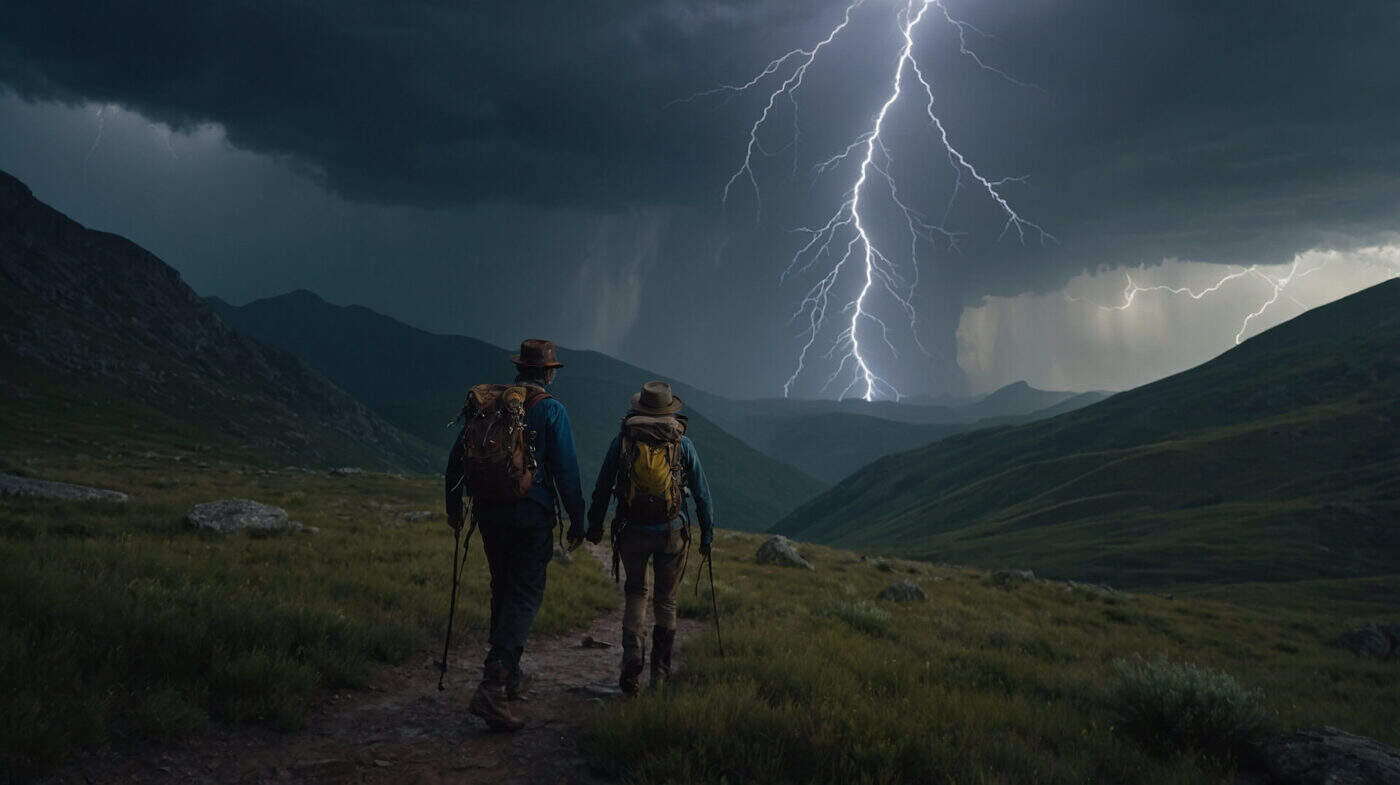 What Are the Chances of Being Struck by Lightning, and How to Stay Safe in the Mountains?