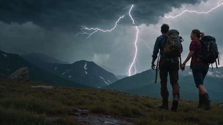 What Are the Chances of Being Struck by Lightning, and How to Stay Safe in the Mountains?