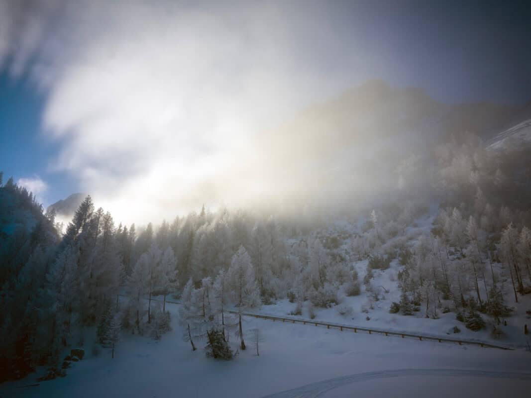 Why Visit the Vršič Pass in Slovenia Near Kranjska Gora in Winter?