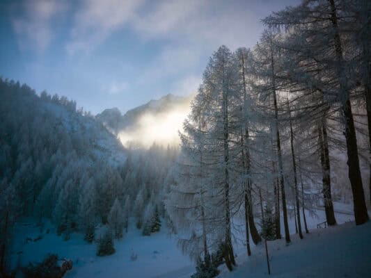 Why Visit the Vršič Pass in Slovenia Near Kranjska Gora in Winter?