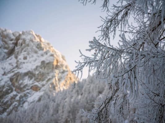 Why Visit the Vršič Pass in Slovenia Near Kranjska Gora in Winter?