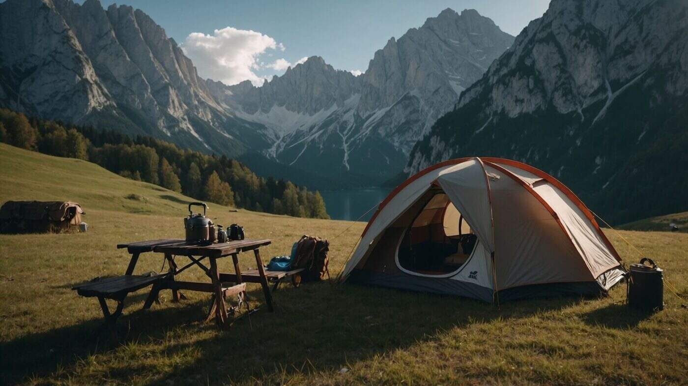 Camping in Triglav National Park
